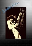 Jimmy Page canvas art, led zepplin canvas