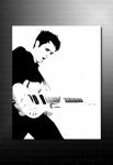 matt bellamy canvas, matt bellamy art, matt bellamy pop art, muse canvas art