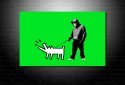 Banksy Choose Your Weapon Canvas wall art print, banksy art prints
