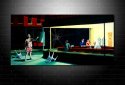 Banksy Print Nighthawks canvas, banksy canvas nighthawks, banksy nighthawks wall art, banksy modern art, banksy canvas wall art 