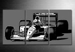 Ayrton Senna Canvas Print, Formula 1 Canvas Art, f1 canvas print