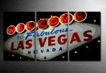 las vegas sign canvas, las vegas canvas art