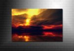 landscape canvas print, modern seascape art, seascape art prints