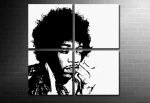 Jimi Hendrix Wall Art print, Jimi Hendrix Canvas, jimi hendrix pop art, jimi hendrix print, canvas art prints uk