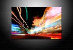 time lapse canvas art, abstract cityscape art