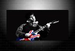 noel gallagher canvas art, noel gallagher union jack wall art, noel gallagher canvas, noel gallagher print, noel gallagher wall art, oasis canvas print