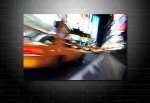 New York Taxi print, New York Taxi canvas art