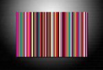 Retro Stripes Canvas, Retro Art Print, Paul Smith canvas, retro art uk
