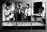 rat pack canvas art print, frank sinatra movie art print, Rat Pack pop art, rat pack wall art, frank sinatra canvas