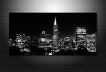 san francisco canvas print, san francisco cityscape