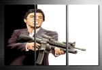 Tony Montana canvas print, scarface wall art, scarface movie art print, canvas art prints uk, scarface pop art