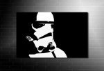 Star Wars Canvas Art print, star wars art, stormtrooper canvas wall art, star wars canvas, starwars moie art