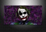 batman canvas art print, the joker canvas wall art, the joker canvas print