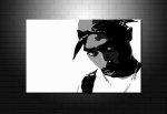 tupac fan art, tupac wall art, canvas art uk, music canvas prints uk, music canvas prints uk