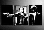 Pulp Fiction movie art, Pulp Fiction Canvas art, pulp fiction print, pulp fiction art, pulp fiction wall art