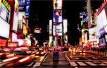 times square canvas art, times square print