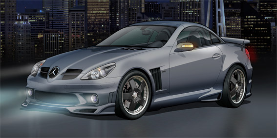 art ferrari, mercedes slk, art modern print, modern digital art, lamborghini art