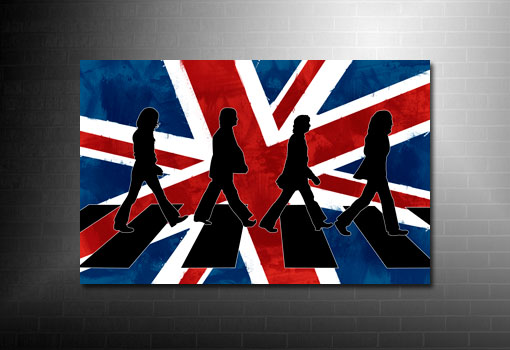 Abbey Road canvas, the beatles canvas art, Abbey Road canvas art print, beatles wall art, Abbey Road pop art