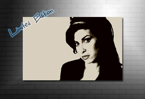 amy winehouse canvas, amy winehouse print, amy winehouse pop art canvas, canvas art prints uk