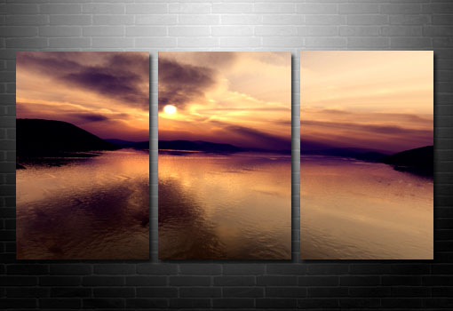 landscape canvas print, modern seascape art, seascape art prints