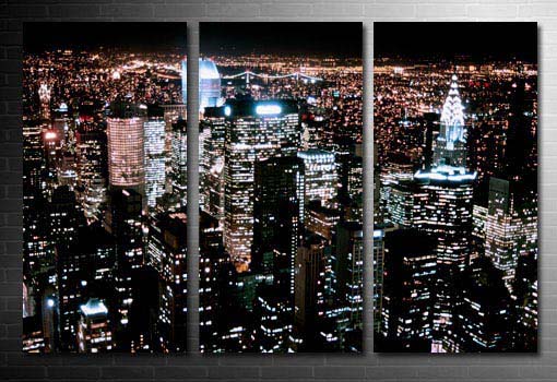 New York Skyline Canvas, New York Canvas