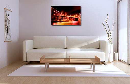 cityscape canvas print, new york city canvas art