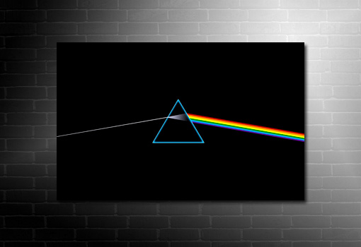 pink floyd canvas print, pink floyd wall art, pink floyd canvas, dark side of the moon canvas, cheap canvas art uk, pink floyd pop art