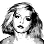 debbie harry canvas art print, blondie canvas art