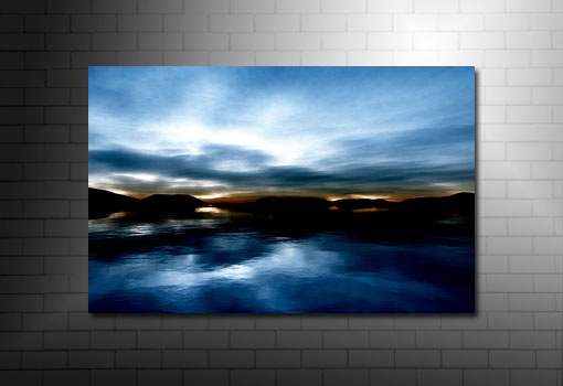 digital seascape art, landscape canvas picture, seascape wall art