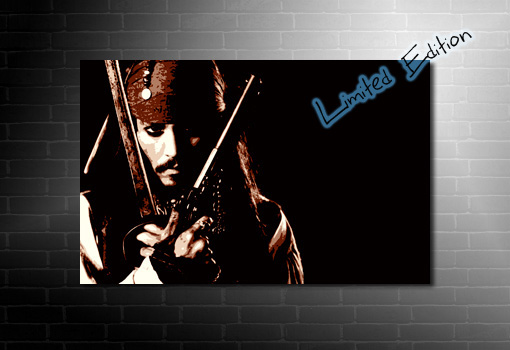 Johnny Depp Canvas Art, johnny depp movie print, johnny depp canvas print, johnny depp art, johnny depp wall art