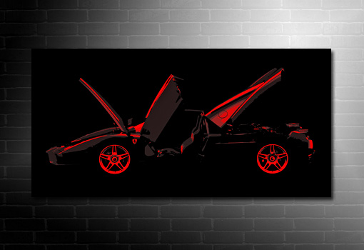 ferrari canvas, Ferrari Canvas Art, Ferrari canvas print