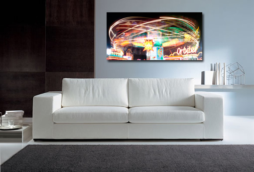 Cityscape canvas prints, abstract cityscape