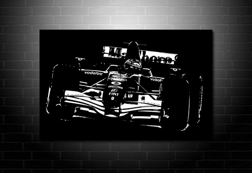 Ferrari F1 Canvas Art, Ferrari F1 Wall Art, Ferrari Canvas Art Print