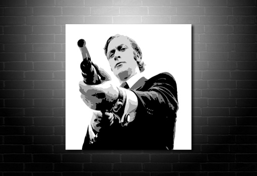 Get Carter Canvas, get carter wall art, get carter movie art, get carter pop art, michael caine canvas art