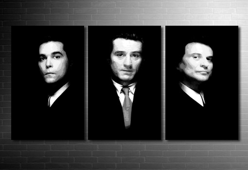 Goodfellas canvas wall art, goodfellas movie art, goodfellas canvas art print, goodfellas wall art, goodfellas pop art