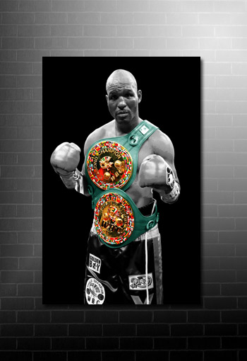 Bernard Hopkins Canvas Art, Bernard Hopkins Art Print, Bernard Hopkins Wall Art, Boxing Canvas Art