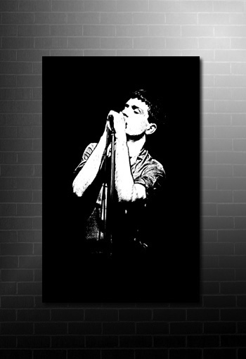 Ian Curtis canvas, ian curtis wall art, ian curtis print, joy division canvas, ian curtis pop art