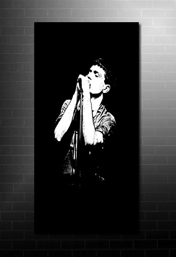 Ian Curtis canvas art print, Ian Curtis canvas, joy division canvas, ian curtis print, Ian Curtis canvas artwork