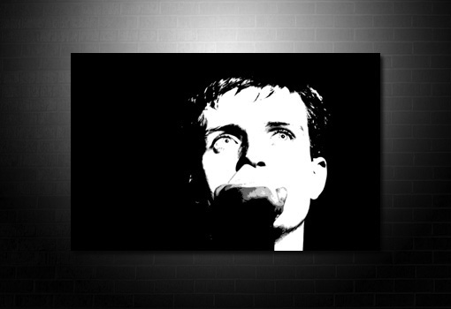 Ian Curtis Canvas wall art prints, ian curtis pop art canvas, Ian Curtis canvas artwork, ian curtis print, joy division canvas painting