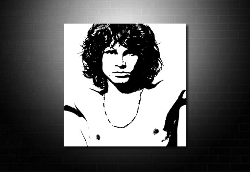 Jim Morrison Canvas art Print, Jim Morrison wall art, Jim Morrison pop art, Jim Morrison print, Jim Morrison artwork