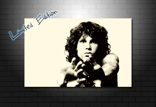 Jim Morrison Art, Jim Morrison pop art, Jim Morrison wall art