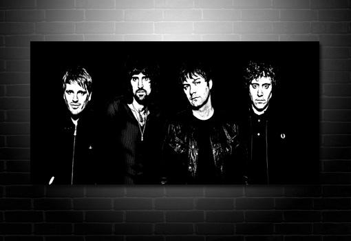 kasabian canvas art print, kasabian wall art, kasabian print, kasabian canvas