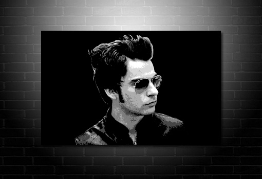 Stereophonics Canvas Print, Kelly Jones Canvas, Kelly Jones Pop Art, Stereophonics Canvas Art