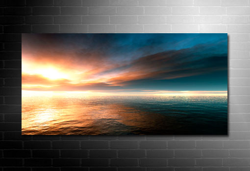 landscape canvas print, modern seascape art, seascape art prints