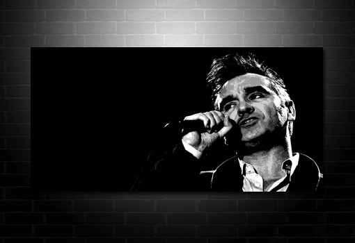 morrissey canvas art, morrissey canvas print, morrissey music print, morrissey canvas wall art