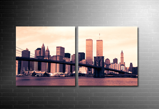 Brooklyn Bridge Canvas, New York Skyline Canvas