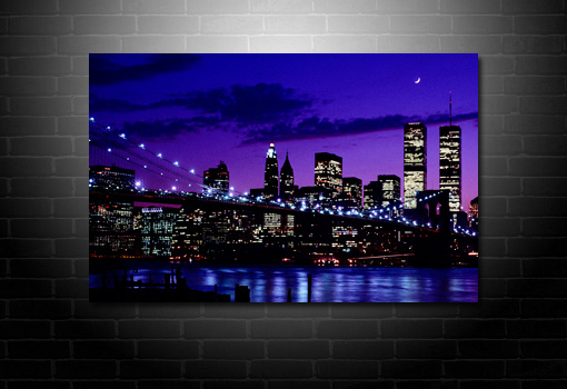 New York Canvas print, Manhattan Skyline Wall Art