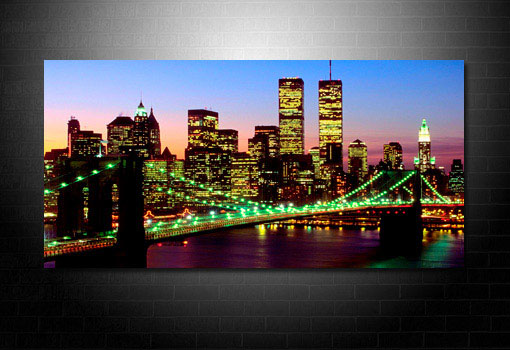 Brooklyn Bridge Canvas, New York Skyline Canvas