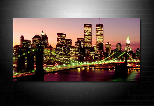 Brooklyn Bridge Canvas, New York Skyline Canvas