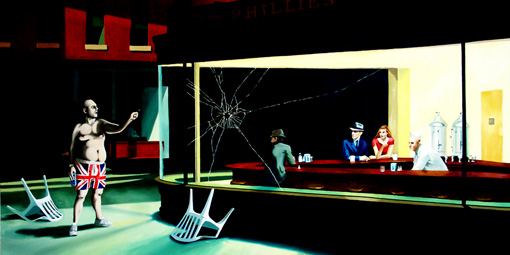 banksy nighthawks